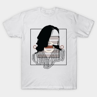 Smiling through it all version 3 T-Shirt